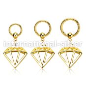 bcrtg575 anodized surgical steel ball closure rings ear lobe nipple piercing