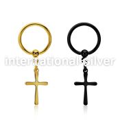 bcrtscrs hoops captive rings anodized surgical steel 316l nose