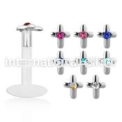 bilbcj labrets lip rings bioflex ptfe belly button