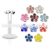 bilbf labrets lip rings bioflex ptfe labrets chin