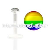 bilg18 labrets lip rings bioflex ptfe labrets chin