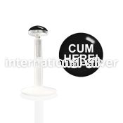 bilg25 labrets lip rings bioflex ptfe labrets chin