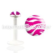 bilg51 labrets lip rings bioflex ptfe labrets chin