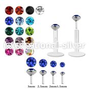 bilr labrets lip rings bioflex ptfe belly button