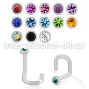 binswc l shape nose studs bioflex ptfe nose
