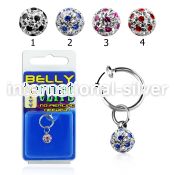 blcpt117a fake illusion hoops others belly button