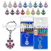 blcpt51 fake illusion hoops others belly button