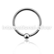 blk106 hoops captive rings surgical steel 316l helix