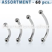 blk18c micro curved barbells surgical steel 316l eyebrow