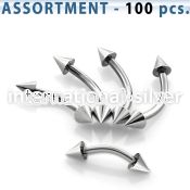 blk19a micro curved barbells surgical steel 316l eyebrow