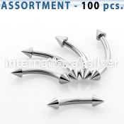 blk19b micro curved barbells surgical steel 316l eyebrow