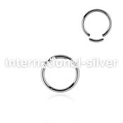 blk221b seamless segment rings surgical steel 316l nose