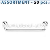 blk227 surface piercing surgical steel 316l surface piercings