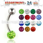 blk280 belly rings surgical steel 316l belly button