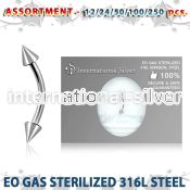 blk469 micro curved barbells surgical steel 316l eyebrow