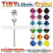 blk524 nose bone silver 925 nose