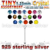 blk530 nose bone silver 925 nose