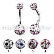 bn2frga belly rings surgical steel 316l belly button