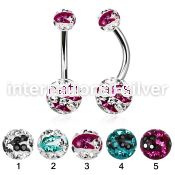 bn2frgc belly rings surgical steel 316l belly button