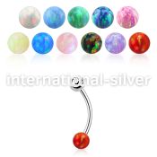 bne1opxs surgical steel eyebrow bananas eyebrow piercing