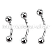 bne20b micro curved barbells surgical steel 316l eyebrow