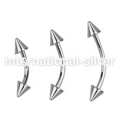 bne20cn micro curved barbells surgical steel 316l eyebrow