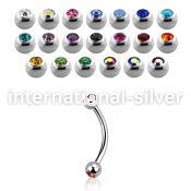 bne2c micro curved barbells surgical steel 316l eyebrow