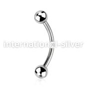 bneb4 micro curved barbells surgical steel 316l eyebrow