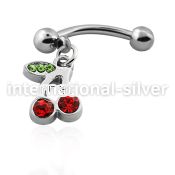 bner447 micro curved barbells surgical steel 316l eyebrow