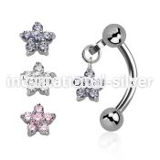 bner61 micro curved barbells surgical steel 316l eyebrow