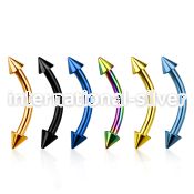 bnetcn25 micro curved barbells anodized surgical steel 316l eyebrow