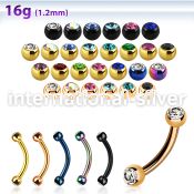 bnetjb25 micro curved barbells anodized surgical steel 316l eyebrow