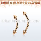 bnettn25 micro curved barbells anodized surgical steel 316l eyebrow