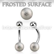 bnfo6 micro curved barbells surgical steel 316l belly button