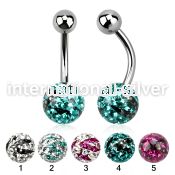 bnfr8c belly rings surgical steel 316l belly button