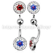 bnmtj22 belly rings surgical steel 316l belly button