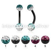 bnt2frse belly rings anodized surgical steel 316l belly button