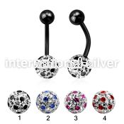 bntfr8a belly rings anodized surgical steel 316l belly button