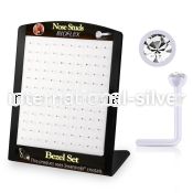 brac21 l shape nose studs bioflex ptfe nose