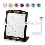 brac22 l shape nose studs bioflex ptfe nose