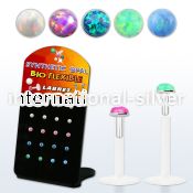 brlbi44 labrets lip rings bioflex ptfe labrets chin