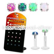 brlbi50 labrets lip rings bioflex ptfe labrets chin