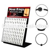 brnhmx2 nose hoop silver 925 nose