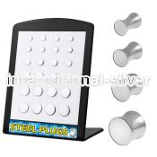 brpg83 plugs gauges surgical steel 316l ear lobe