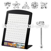 brzbmc nose bone silver 925 nose