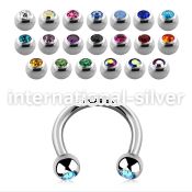 cbe2c horseshoes surgical steel 316l belly button