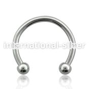 cbeb25 horseshoes surgical steel 316l belly button