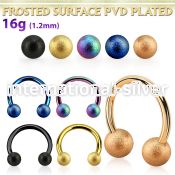 cbetfo4 horseshoes anodized surgical steel 316l eyebrow