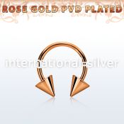 cbettcn5 horseshoes anodized surgical steel 316l ear lobe