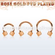 cbettdi horseshoes anodized surgical steel 316l eyebrow